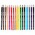 превью Карандаши цветные Deli ColoRun 18 цветов трехгранные