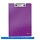 Папка-планшет с крышкой Leitz Wow пластиковая лиловая (2.8 мм)