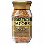 Кофе растворимый Jacobs Gold 190 г (стекло)
