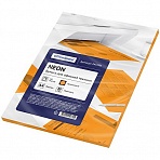 Бумага цветная OfficeSpace neon А4, 80г/м2, 50л. (оранжевый)
