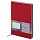 Ежедневник недатированный А5 (138×213 мм) BRAUBERG «Flex», кожзам, 136 л., красный, 111679