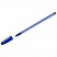 превью Ручка шариковая Luxor «Stripes» синяя, 0.55мм