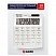 превью Калькулятор настольный Eleven SDC-810NR-WH, 10 разрядов, двойное питание, 127×105×21мм, белый