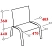 превью Стул офисный Easy Chair Изо/Iso бордовый (ткань, металл) (244440)