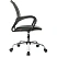 превью Кресло офисное Комус Мебель (Easy Chair) 396 LT чёрное (экокожа, металл)