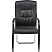 превью Конференц-кресло Easy Chair 807 VPU чёрное (экокожа, металл хромированный)