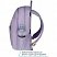 превью Рюкзак Berlingo Light «Angel lilac» 39.5×28×16см, 2 отделения, 3 кармана, уплотненная спинка