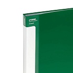 Папка со 100 вкладышами СТАММ «Стандарт» А4, 30мм, 800мкм, пластик, зеленая