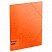 превью Папка на резинке Berlingo «Neon» А4, 600мкм, оранжевый неон