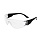 Очки открытые Еланпласт прозрачные с комбинированными дужками (ОЧК701 KN)
