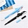 Ручка шариковая MESHU «Shark&Whale» синяя, 0.7мм, софтач, ассорти