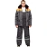 превью Костюм рабочий зимний мужской з35-КПК с СОП серый/оранжевый (размер 112-116 (56-58), рост 194-200)