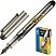 превью Ручка перьевая Pilot SVP-4M V-Pen серый корпус черная