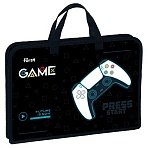 Папка с ручками 1 отделение, А4 Först «Game», 340×245×40мм, пластик, на молнии