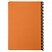 превью Тетрадь А5, 80 листов, BRAUBERG «Metropolis», спираль пластиковая, клетка, обложка пластик, ОРАНЖЕВЫЙ, 403400
