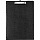 Папка-планшет с крышкой Bantex картонная черная (1.9 мм)