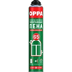 Пена монтажная OPPA 65 профессиональная всесезонная 850 мл