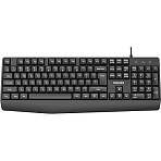 Клавиатура Philips (SPК6237B/60)проводн. USB 2.0 104кл, высокие кн., черный