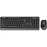 превью Набор клавиатура+мышь A4Tech Fstyler FG1035 GREY USB беспров. чер/сер