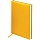 Ежедневник недатир. A5, 160л., балакрон, OfficeSpace «Ariane», желтый