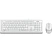 превью Набор клавиатура+мышь A4Tech Fstyler F1010 клав:бел/сер мышь:бел/сер USB