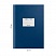превью Книга учета OfficeSpace, А4, 144л., клетка, 200×290мм, бумвинил, цвет синий, блок офсетный, наклейка