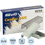 Скобы для степлера KW-trio №24/6, 1000 шт. 