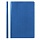 Папка с пластиковым скоросшивателем STAFF, синяя, до 100 листов, 0.5 мм, 229230