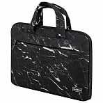 Сумка портфель HEIKKI STYLE (ХЕЙКИ) с отделением для ноутбука 13-14", 3 кармана, черная, 26×36х3 см