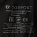 превью Перчатки защитные TOPFORT нейлоновые с п/у покрытием черные р. 7 (S)