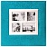 превью Фотоальбом BRAUBERG свадебный, 20 магнитных листов 30×32 см, под фактурную кожу, синий