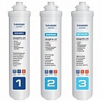 Картриджи сменные БАРЬЕР «Эксперт Стандарт», для холодной воды, 3 ступени, ресурс 10000 л, комплект 3 шт. 