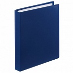 Папка 60 вкладышей STAFF, синяя, 0,5 мм