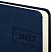 превью Ежедневник датированный 2027, А5, 138×213 мм, BRAUBERG «Imperial», под кожу, синий