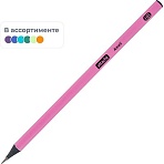 Карандаш чернографитный Attache Ameli HB б/ласт трехгр черн. дерево, в асс
