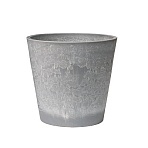 Горшок для растений Классическийс вкладышем, СВЕТЛО-СЕРЫЙ,18л, H-11T35