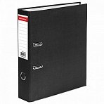 Папка-регистратор BRAUBERG "ECO", 80 мм, черная