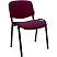 превью Стул офисный Easy Chair Изо/Iso бордовый (ткань, металл) (244439)