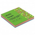 Стикеры ATTACHE Bright colours 76×76 Весен. радуга 100л