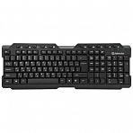 Клавиатура беспроводная Defender Element HB-195, мультимедийная, USB, черный