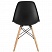превью Стул для столовых SG_Eames черный PP, деревянные ножки