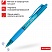 превью Ручка шариковая автоматическая Luxor «Micra X II» синяя, 0.7мм, грип, корпус ассорти