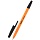 Ручка шариковая неавтоматическая Attache Elementary красная (толщина линии 0.5 мм)