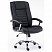 превью Кресло для руководителя Easy Chair 587 TPU черное (искусственная кожа/хромированный металл)