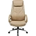 превью Кресло для руководителя Easy Chair 572 бежевое (экокожа, металл хромированный)
