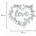 превью Ножи «Love в рамке» для Машинки для вырубки и тиснения ОС-5, 99×84.4 мм, ОСТРОВ СОКРОВИЩ, 663812