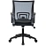 превью Кресло офисное Комус Мебель (Easy Chair) 396 синее/чёрное (ткань/сетка, пластик)