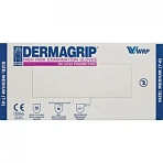 Перчатки медицинские смотровые латексные Dermagrip High Risk нестерильные неопудренные размер M (50 штук в упаковке)
