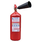Огнетушитель углекислотный ОУ-3ВСЕ (жидкиегазообразныеэлектрические)закачнойв индивидуальном коробеРИФ