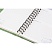 превью Ежедневник датированный 2025 IF 14×20см 160л. на спирали Twist I1548/green